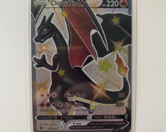 Charizard V Champions Path Holo PROXY Pokémon Card