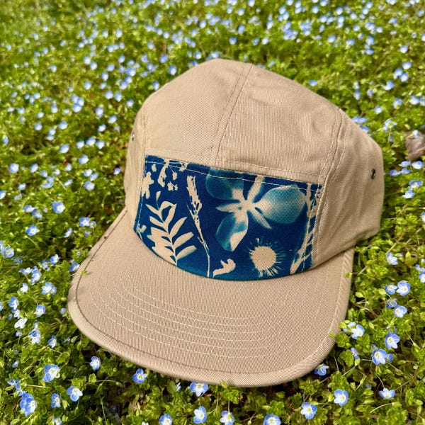 Flower Head 5 Panel Adjustable Hat
