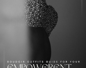 Boudoir Outfit Guide Template for Photographers | What to Wear Guide | Boudoir Photography Canva Template | Photographer Client Outfit Guide