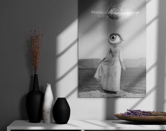 Eyes to the Sky - Metal print