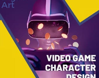 Video Game Character Design Lesson Plan | Digital Art, Photoshop Unit (Digital Download)