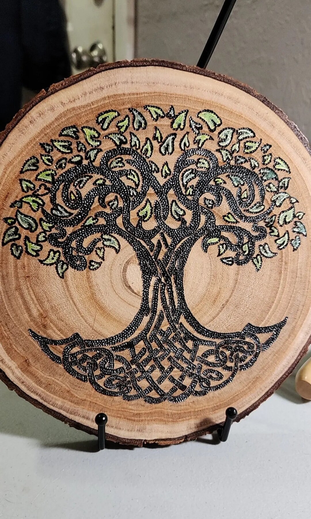 Dotted Tree of Life Pyrography - Etsy