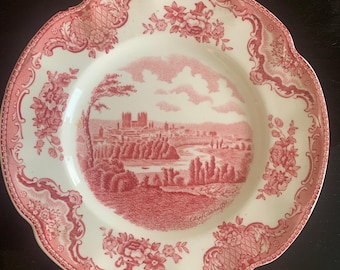 Johnson Bros England Old Britain Castles Vintage Transferware 7 inch Plate