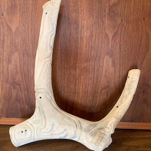 Inuit Carved Caribou Antler Art from Canada - Vintage 1970&#39;s