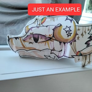 paper dragon puppet commissions