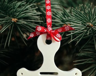 Ninja Warrior Wingnut Obstacle Christmas Ornament