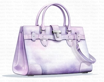 Fashion Bag Clipart | Stylish Handbag Illustration (Digital Download)