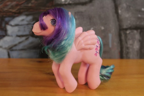 My Little Pony G1 Twinkle Eyes Whizzer Pegasus Winged Flying Etsy