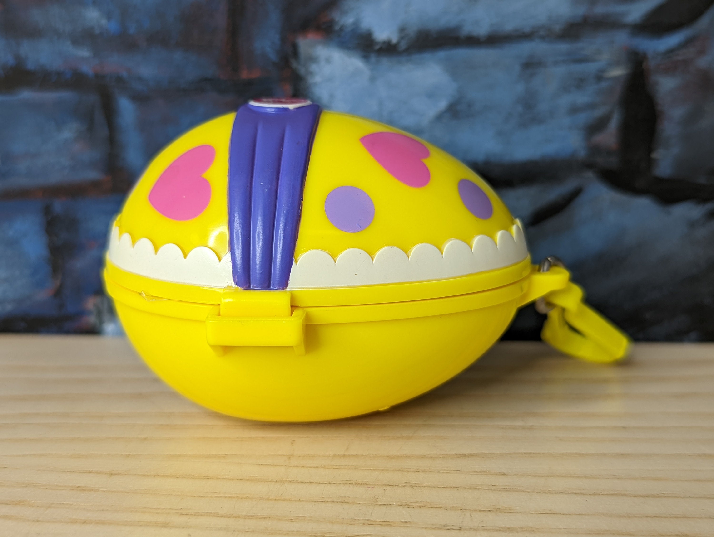 Vintage Polly Pocket Easter Egg Treats Keychain Compact Complete 2001 Mattel 90s 00s Miniatures Figures Orignial Collectable Retro Toys Etsy