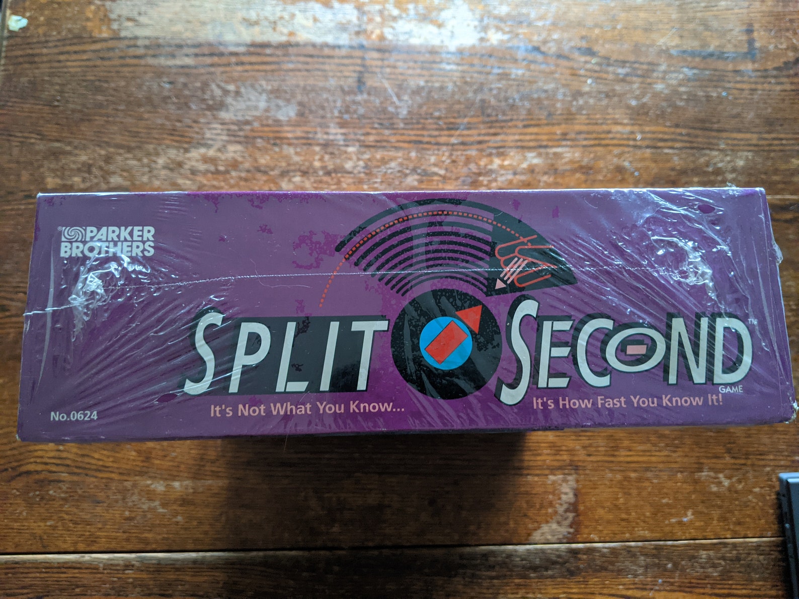 Split Second Board Game by Parker Brothers Vintage 1992 | Etsy