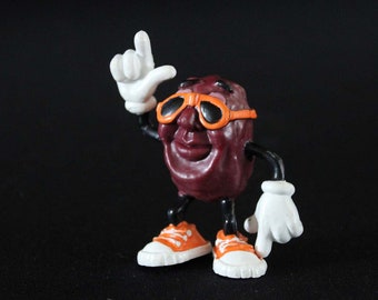 California Raisins Collectible Figurine - Ben Indasun - 1987 CALRAB - PVC Figure - Vintage Promotional Toy