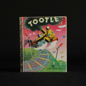 Tootle by Gertrude Crampton - Vintage Children&#39;s Book c. 1977 - A Little Golden Book - Golden Press - Western Publishing - Tibor Gergely