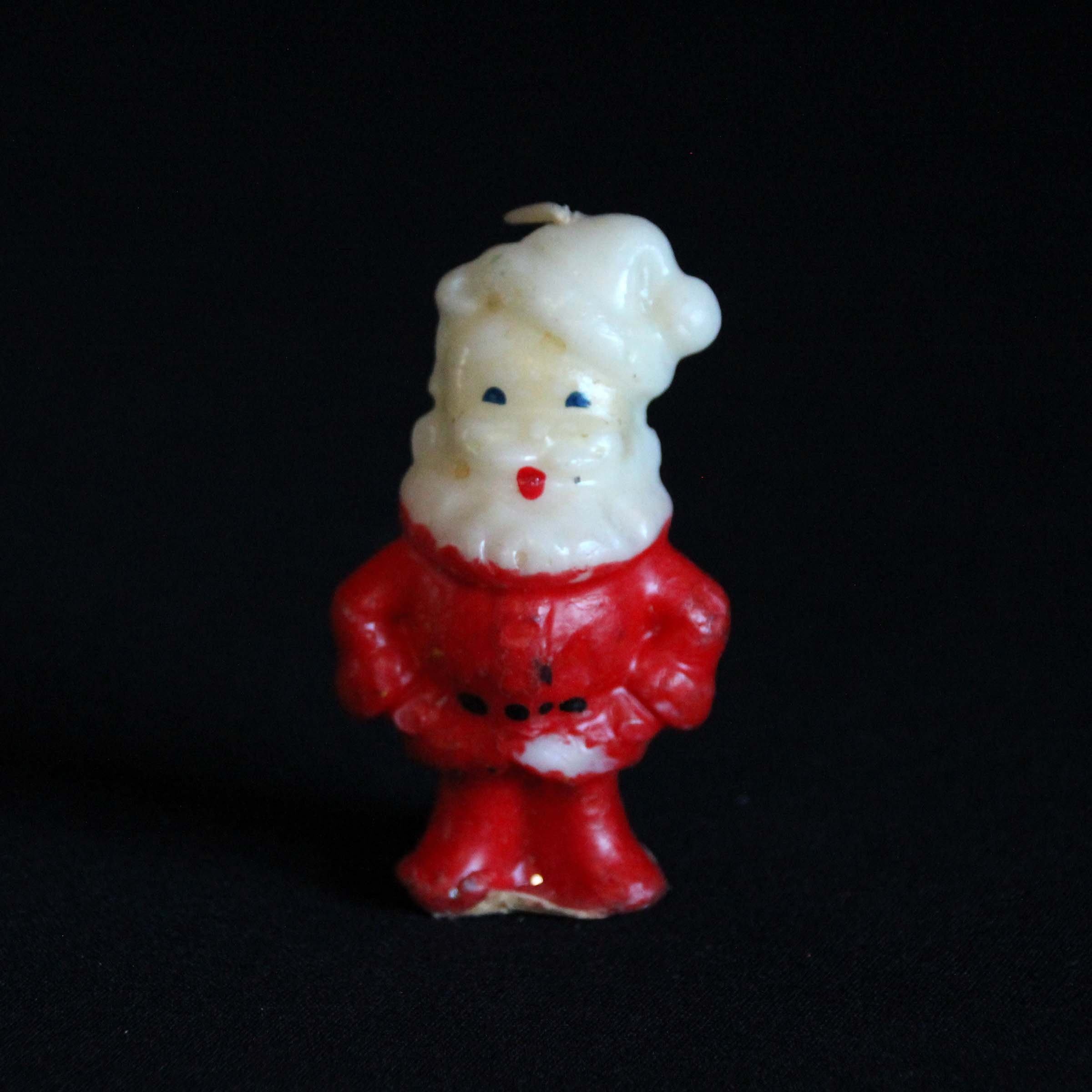 Gurley Santa Claus Candle Novelty Holiday Candle Decoration Etsy
