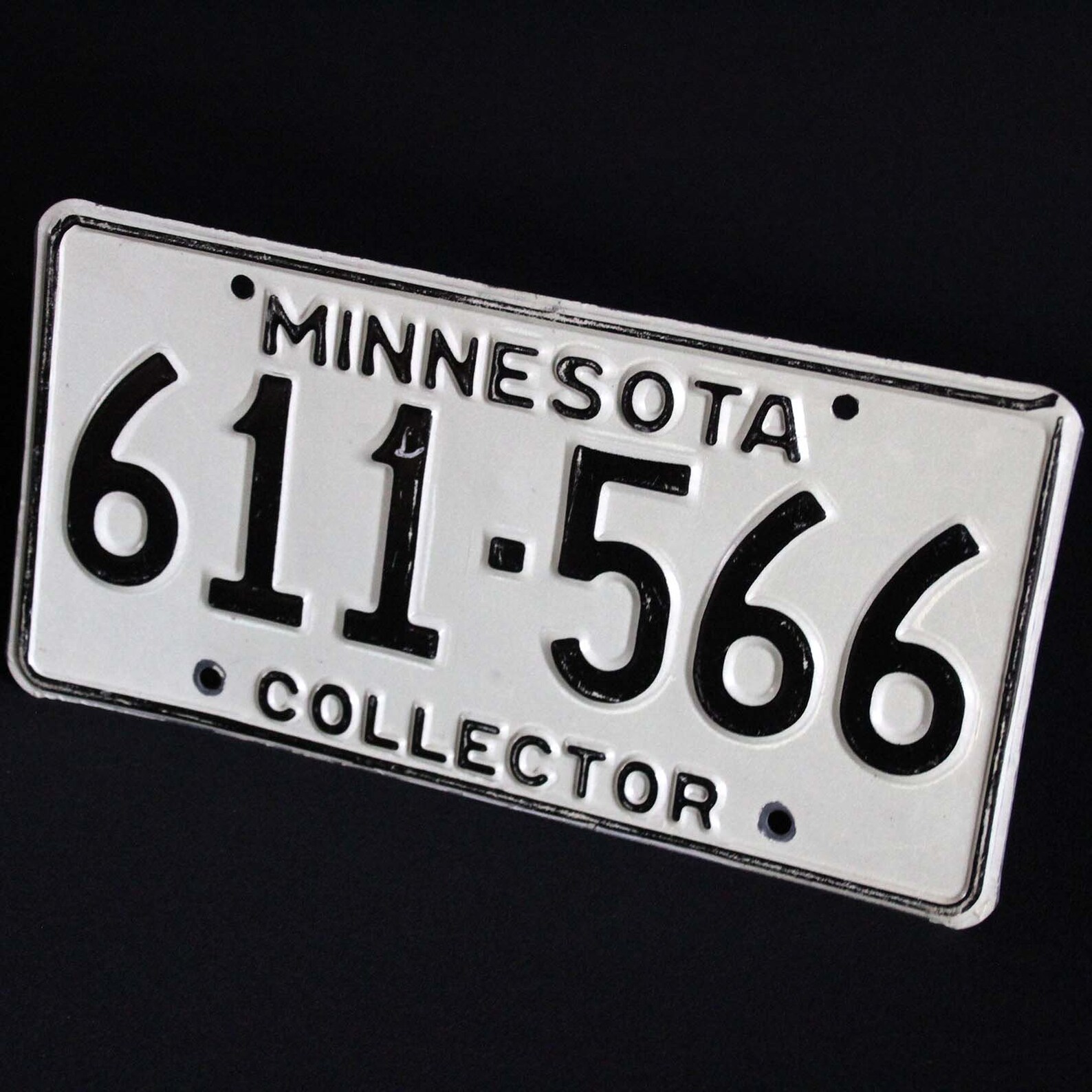 Minnesota Collector License Plate Automobile Car Etsy