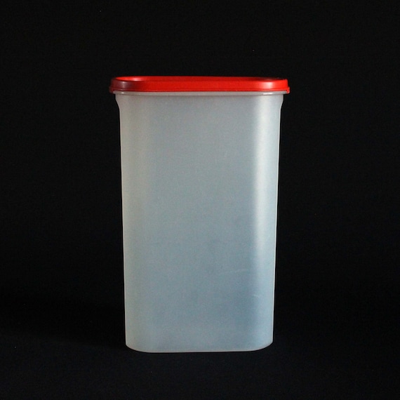 Tupperware Modular 5 With Red Lid Etsy