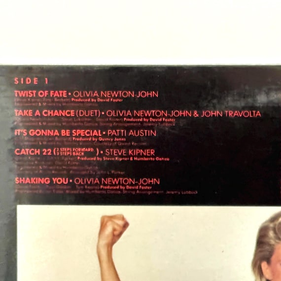 Two of A Kind Soundtrack - Vintage Record C. 1983 - John Travolta
