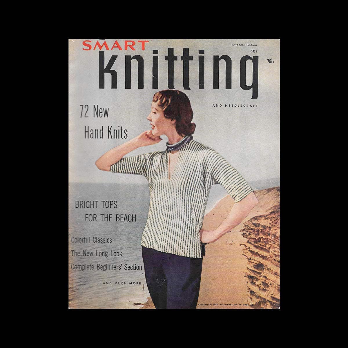 Knitting Pattern Books Knit 4 Seasons by Curl and Knight Great Knitting  Book by American School of Needlework 
