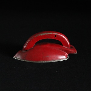 Vintage Toy Iron - Child Size Clothing Iron - Laundry Room Display - Craft Decor - Made in U.S.A.