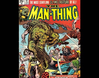 Man-Thing No. 14 - Marvel Comic Book c. February 1975