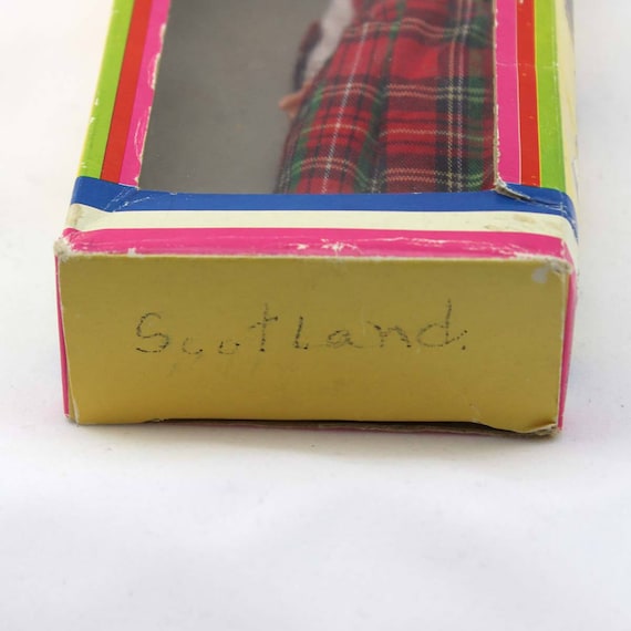 Vintage Scotland Doll - Nationality Dolls With Sleeping Eyes