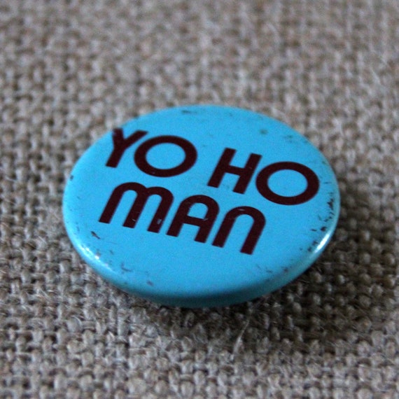 Yo Ho Man - Vintage Button - Simpson's - Vintage … - image 6