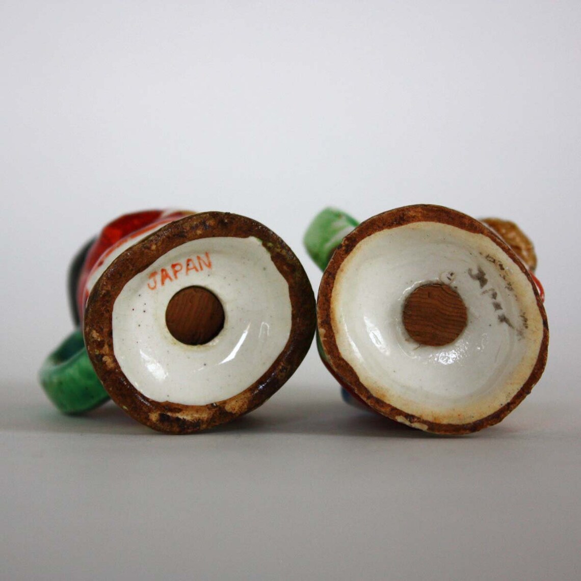 Vintage Colonial Couple Salt and Pepper Shaker Set Etsy