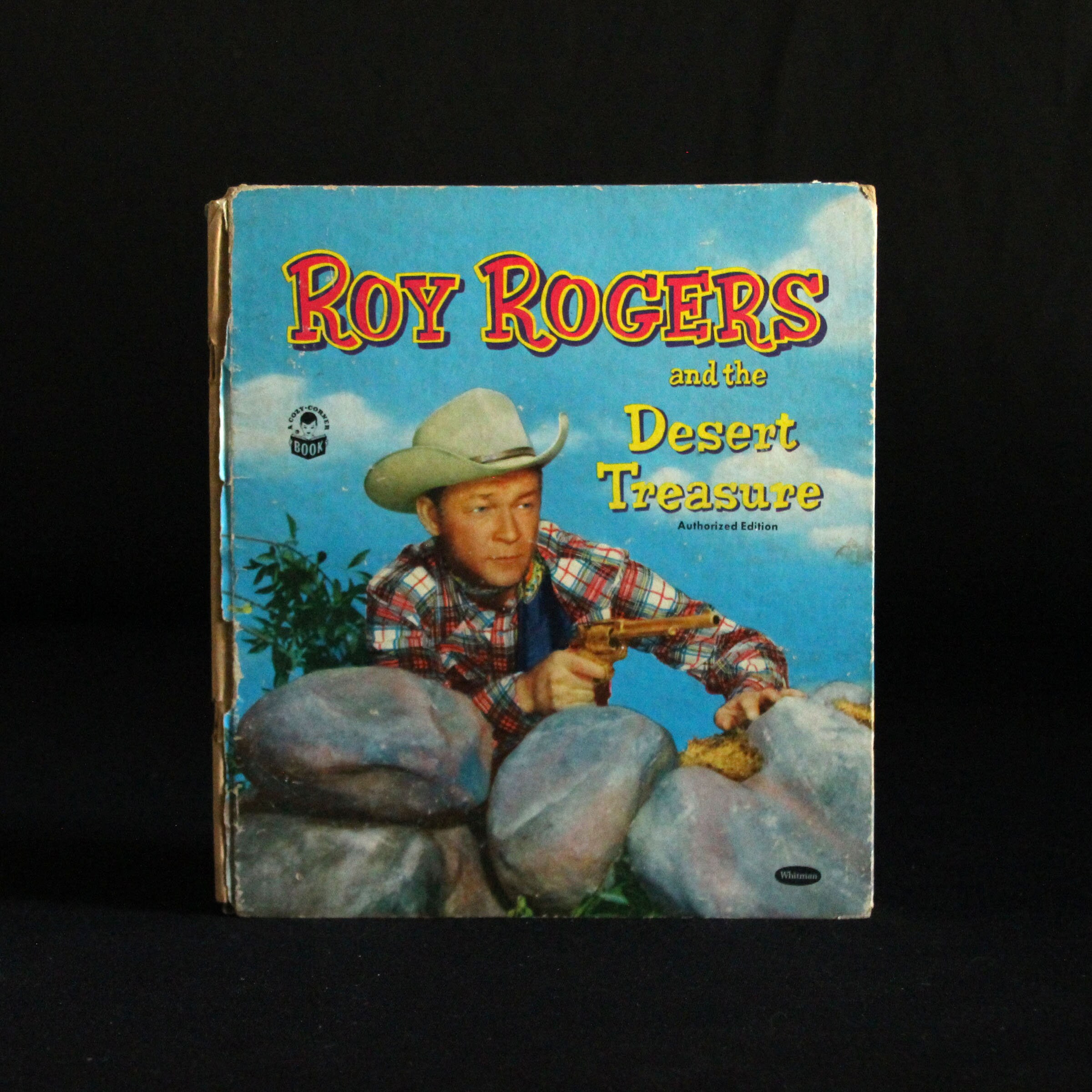 Roy Rogers and the Desert Treasure by Alice Sankey - Vintage Children's Book c. 1954 - A Cozy Corner Book - Whitman Publishing - Paul Souza