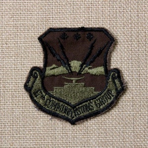 USAF 17th Communications Group Sew On Patch - United States Air Force - Flight Suit Badge