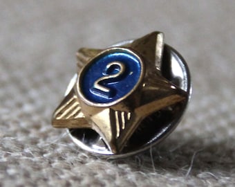 Boy Scouts 2 Años Servicio Estrella Pin - Pin Uniforme - Coleccionable - Boy Scouts of America - Botón - Pin - Insignia - Uniforme Scout - Cub Scouts
