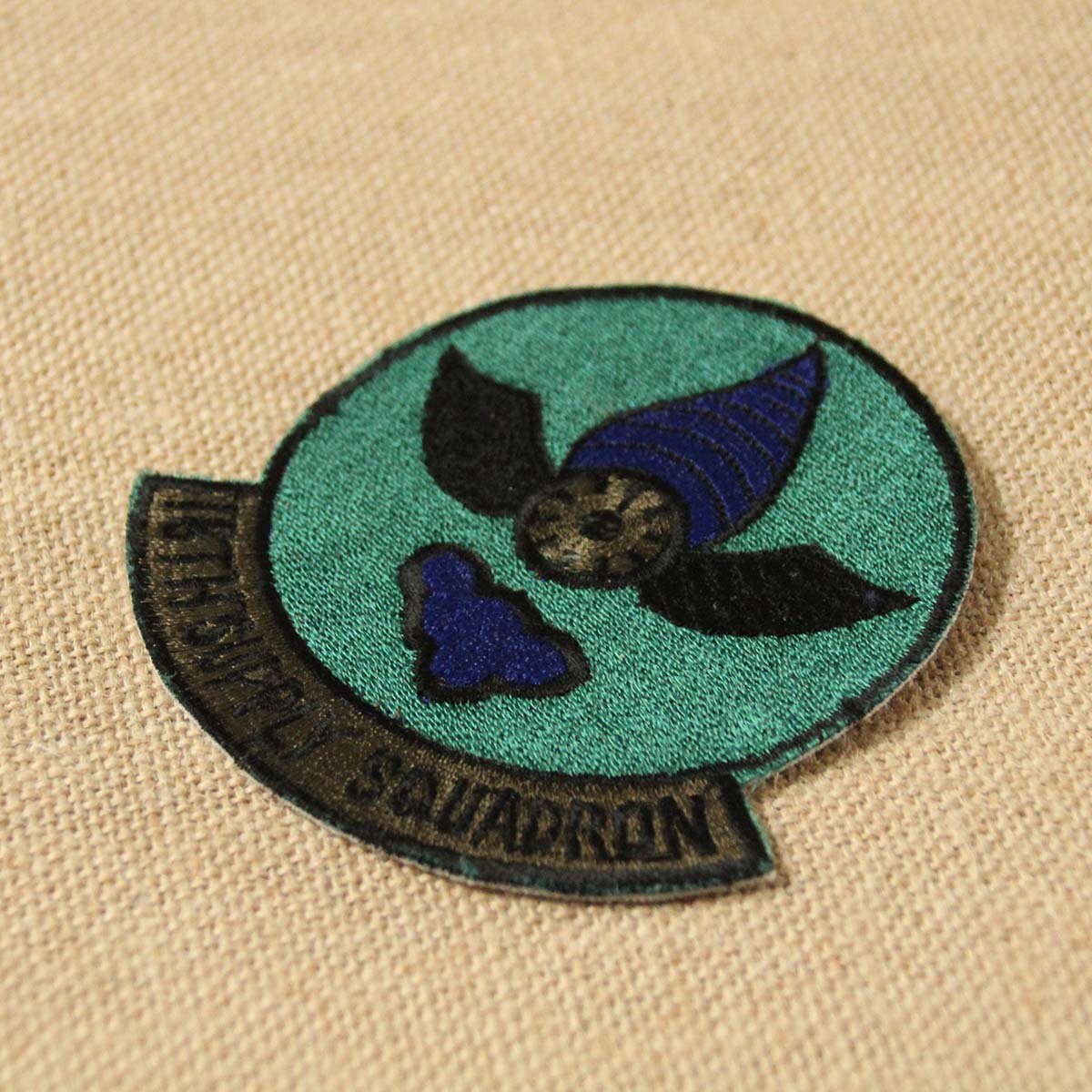 新品 USAF OKINAWA 空軍 プラック嘉手納①点41STairborne USAF 18th Supply Squadron Sew on Patch - Kadena Air Base - Okinawa