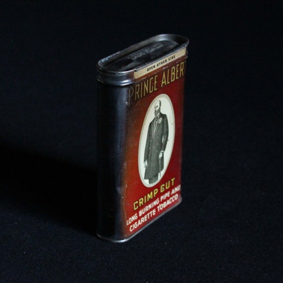 Vintage Prince Albert Tobacco Tin - RJ Reynolds Tobacco Company - Lidded  Box - Storage Container - Tobacciana - Crimp Cut Cigarette Tobacco