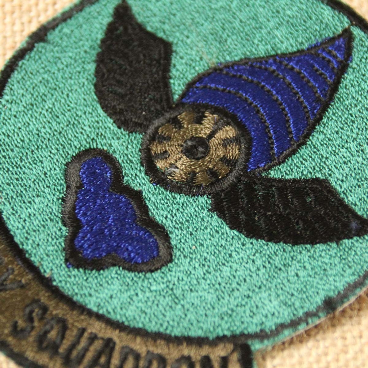 新品 USAF OKINAWA 空軍 プラック嘉手納①点41STairborne USAF 18th Supply Squadron Sew on Flight Suit Patch - Kadena