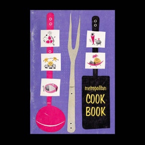 Metropolitan Cook Book - Vintage Recipe Book c. 1957