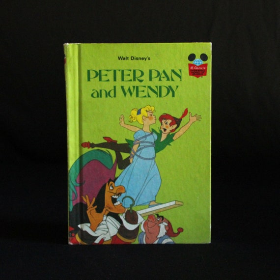 Walt Disney's Peter Pan and Wendy - Vintage Children's Book