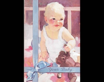 Your Baby - Sego Milk Products Company - Vintage Recipe Book c. 1942 - Form No. S-295 - Babies - Baby Food - Nursery - Advertising Booklet