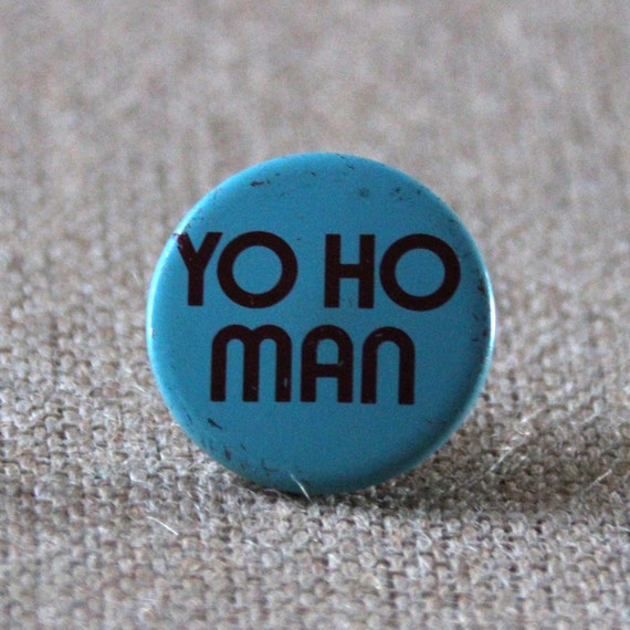 Yo Ho Man - Vintage Button - Simpson's - Vintage … - image 2