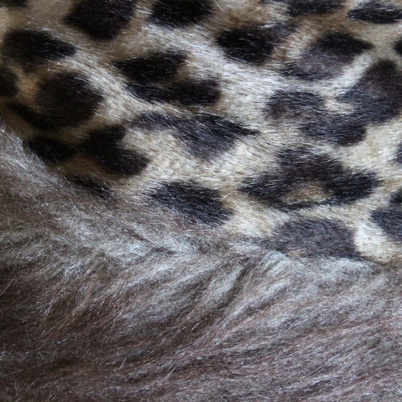 Vintage Faux Leopard Fur Bucket Hat - Halloween C… - image 4