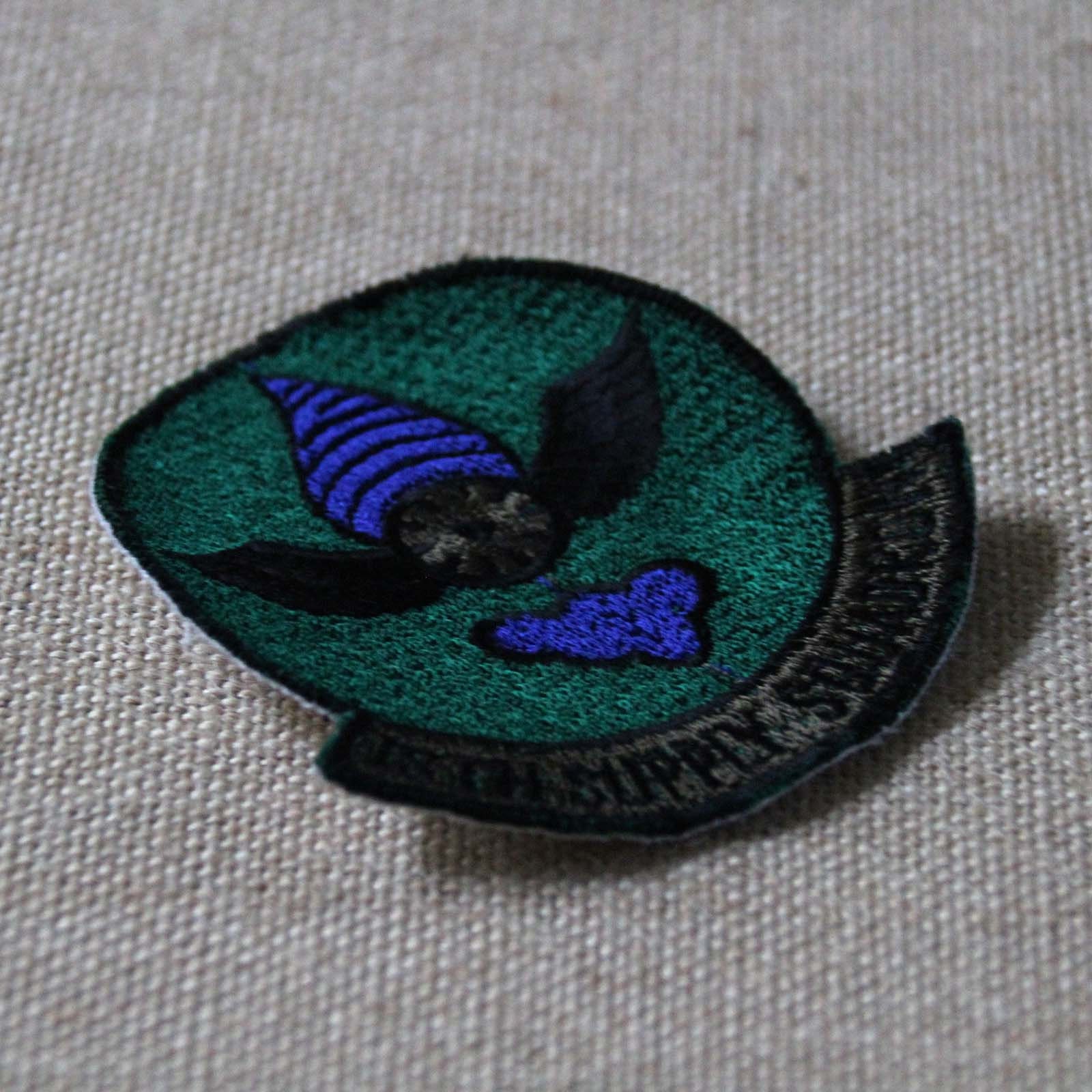 新品 USAF OKINAWA 空軍 プラック嘉手納①点41STairborne USAF 18th Supply Squadron Sew on Flight Suit Patch - Kadena