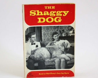 The Shaggy Dog adapted by Elizabeth L. Griffen - Vintage Book c. 1970