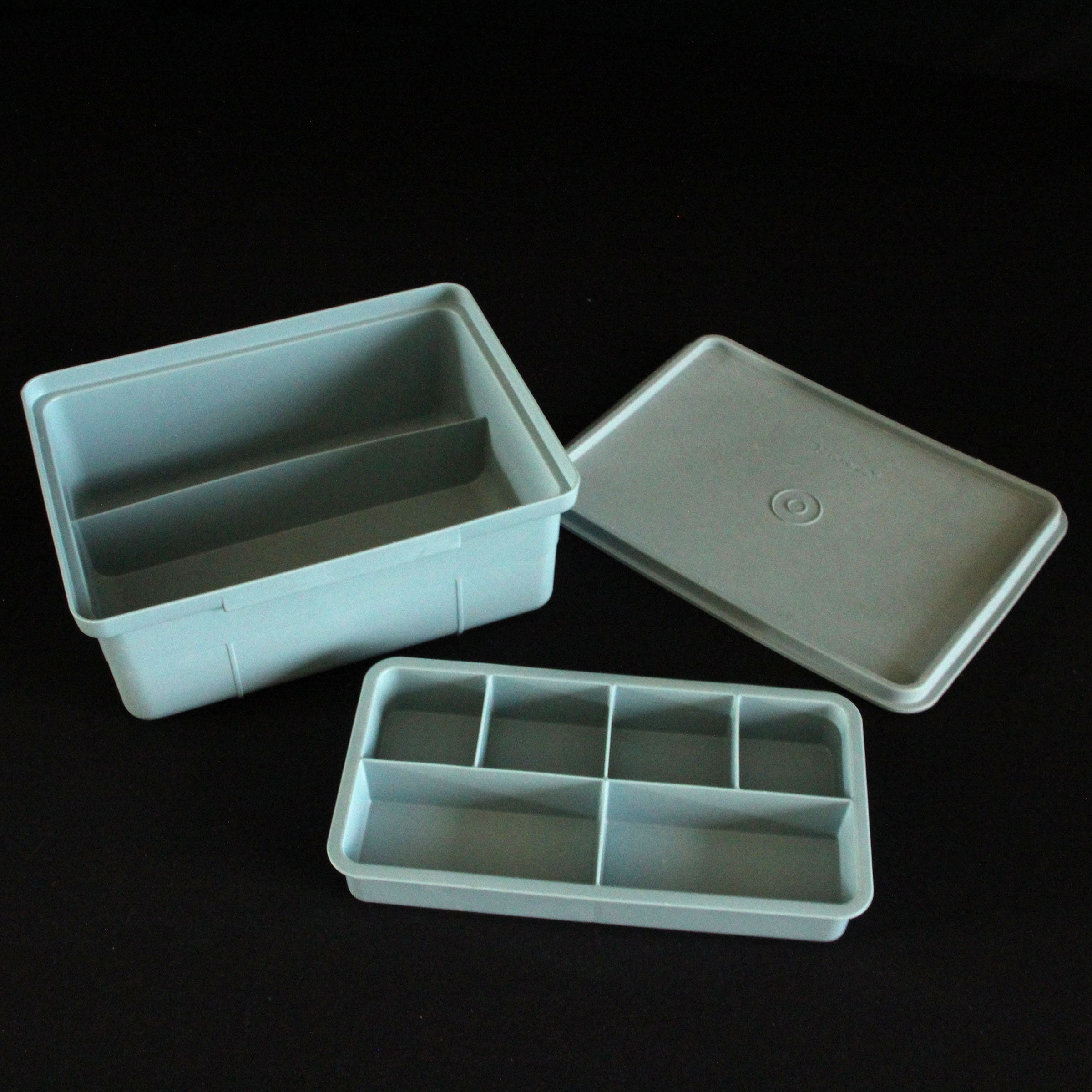 Tupperware Tuppercraft Stow-N-Go Divided Container with Lid