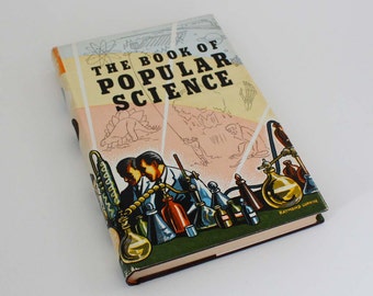 The Book of Popular Science vol. 4 by the Grolier Society - Vintage Book c. 1955