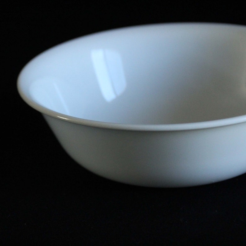 Corelle Frost White Cereal Bowl Solid White Corning Etsy
