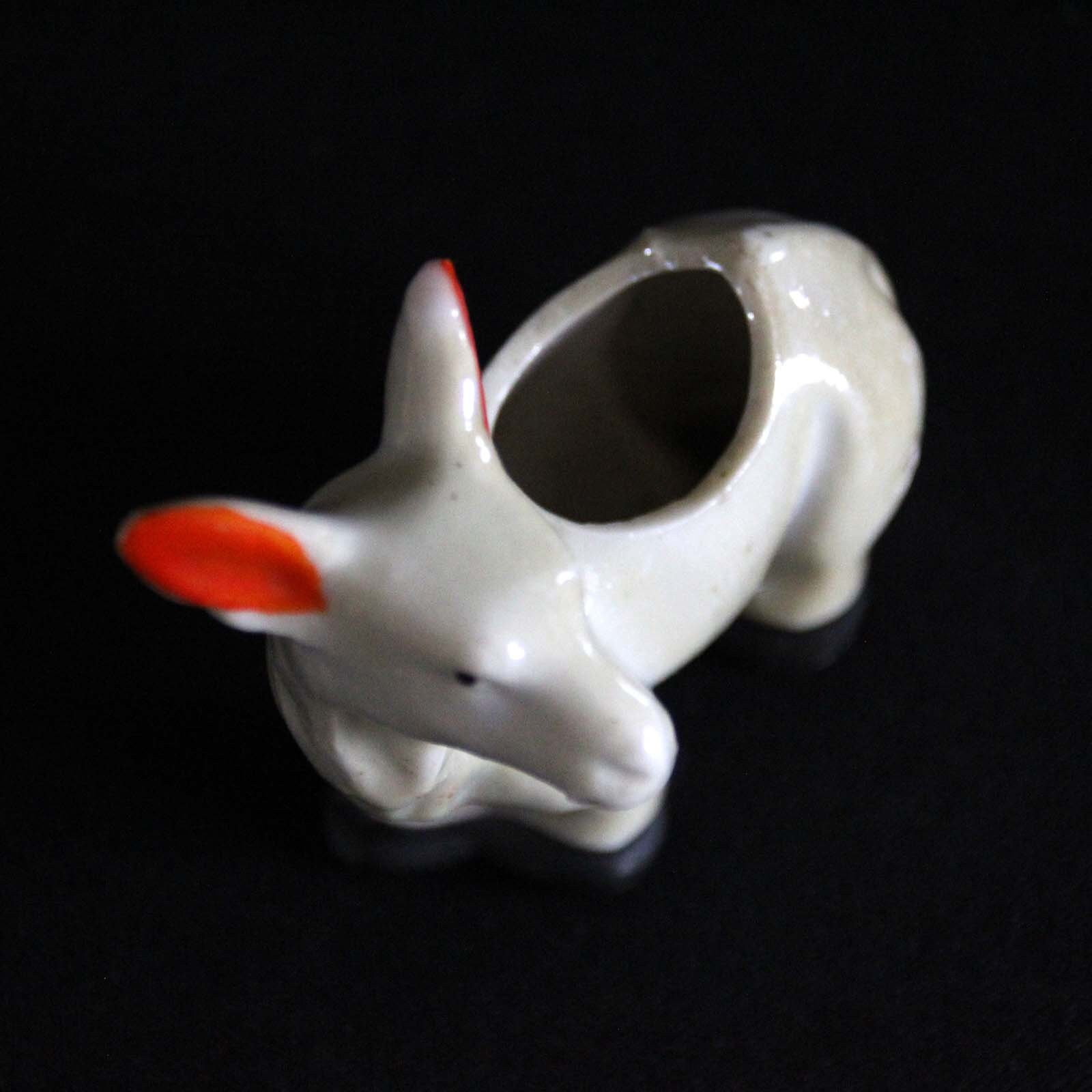Vintage Toothpick Holder - Sheep or Donkey - Made in Japan