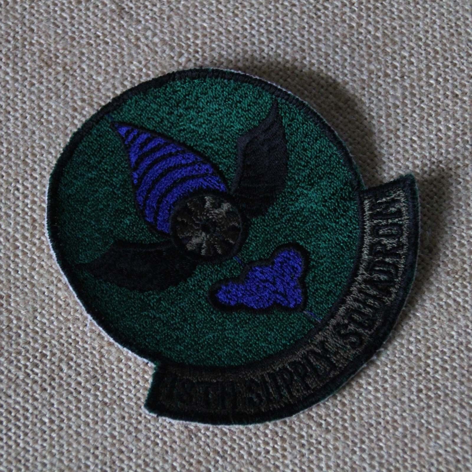 新品 USAF OKINAWA 空軍 プラック嘉手納①点41STairborne USAF 18th Supply Squadron Sew on Flight Suit Patch - Kadena