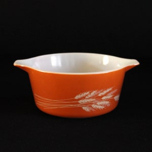 Autumn Harvest Pyrex Bake-Serve-Store Auflaufform #474 - Weizen Design - 1.5 Liter #474 - Corning Ware