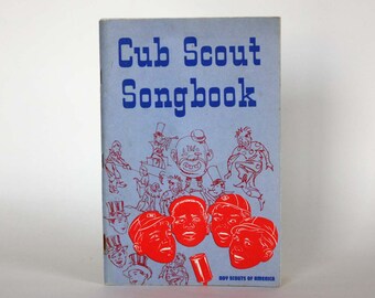 Cub Scout Songbook - Vintage Book c. 1969