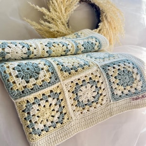 Patchwork blanket crochet blanket