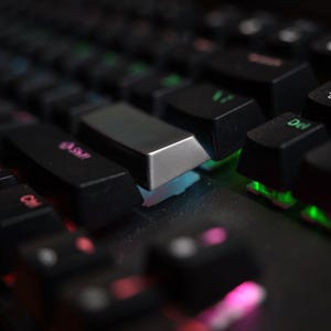 Deep Engraved Metal Enter Keycap - Zinc Alloy Artisan Keycap for Cherry MX Mechanical Keyboard