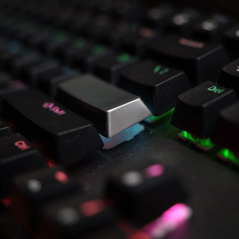 Deep Engraved Metal Enter Keycap - Zinc Alloy Artisan Keycap for Cherry MX Mechanical Keyboard