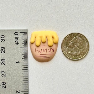 Royal Icing Hunny Pot Transfers, Winnie the Pooh Cookie Cupcake Decorating Supplies image 8